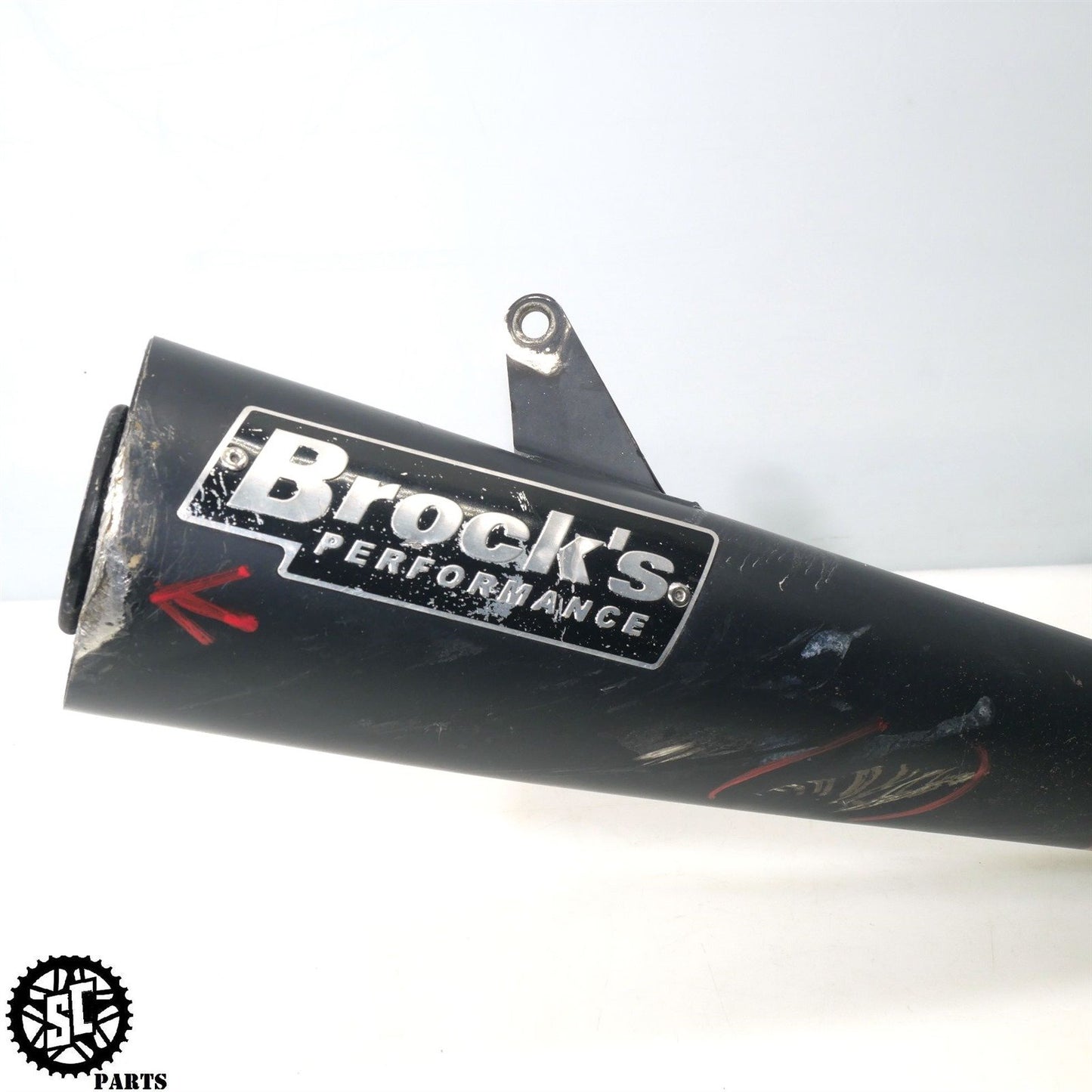 09-14 YAMAHA YZF R1 BROCKS FULL EXHAUST SLIP ON SHORT MEG Y39