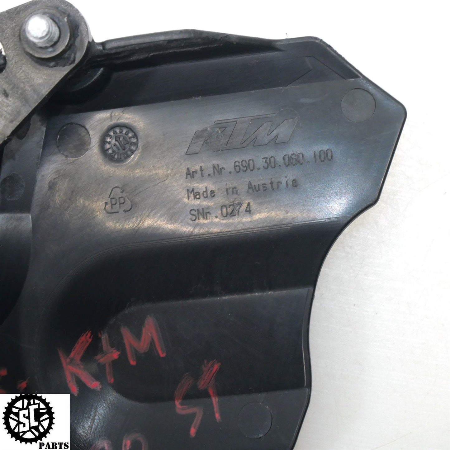 14-16 KTM 1290 SUPER DUKE R FRONT SPROCKET COVER CHAIN GUARD KT12