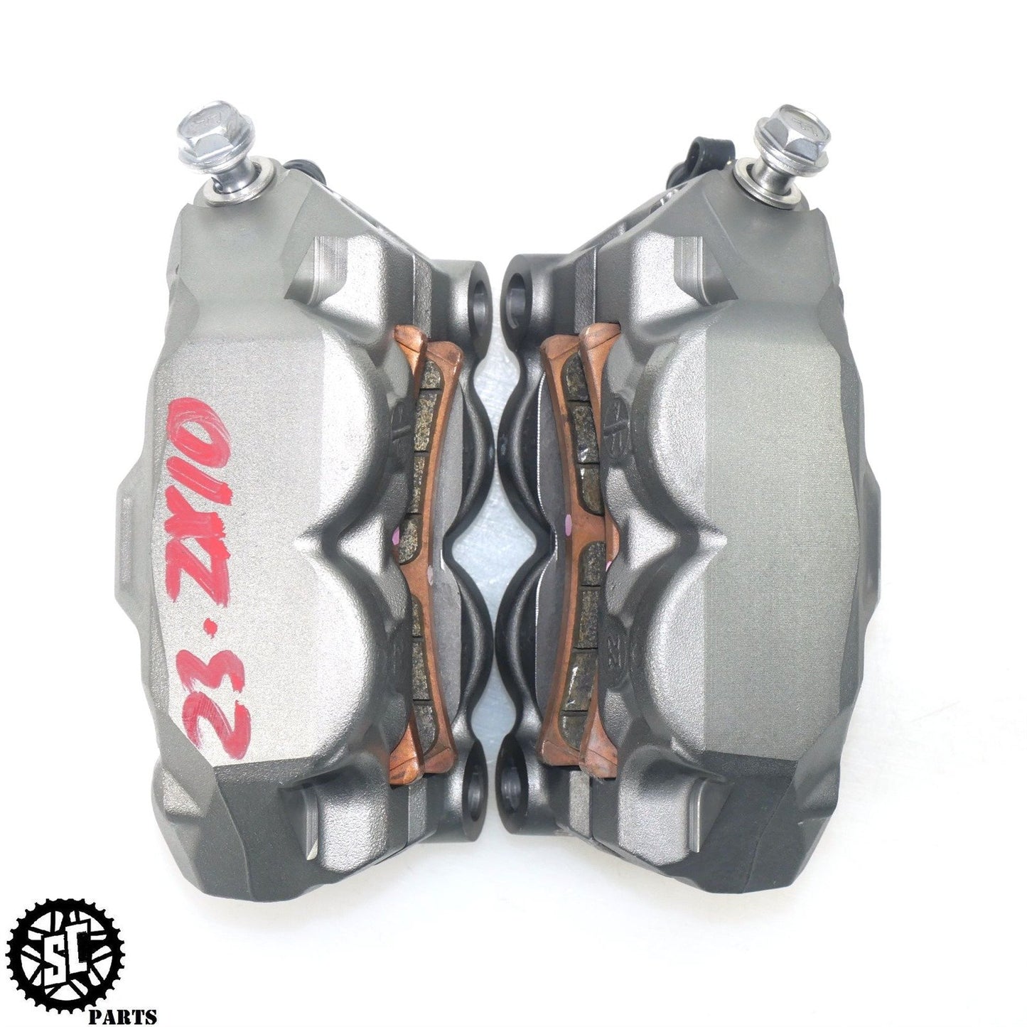 21-23 KAWASAKI NINJA ZX10R FRONT BRAKE CALIPERS LOW MILES K22