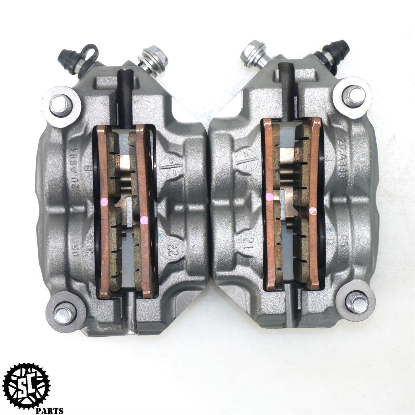 21-23 KAWASAKI NINJA ZX10R FRONT BRAKE CALIPERS LOW MILES K22