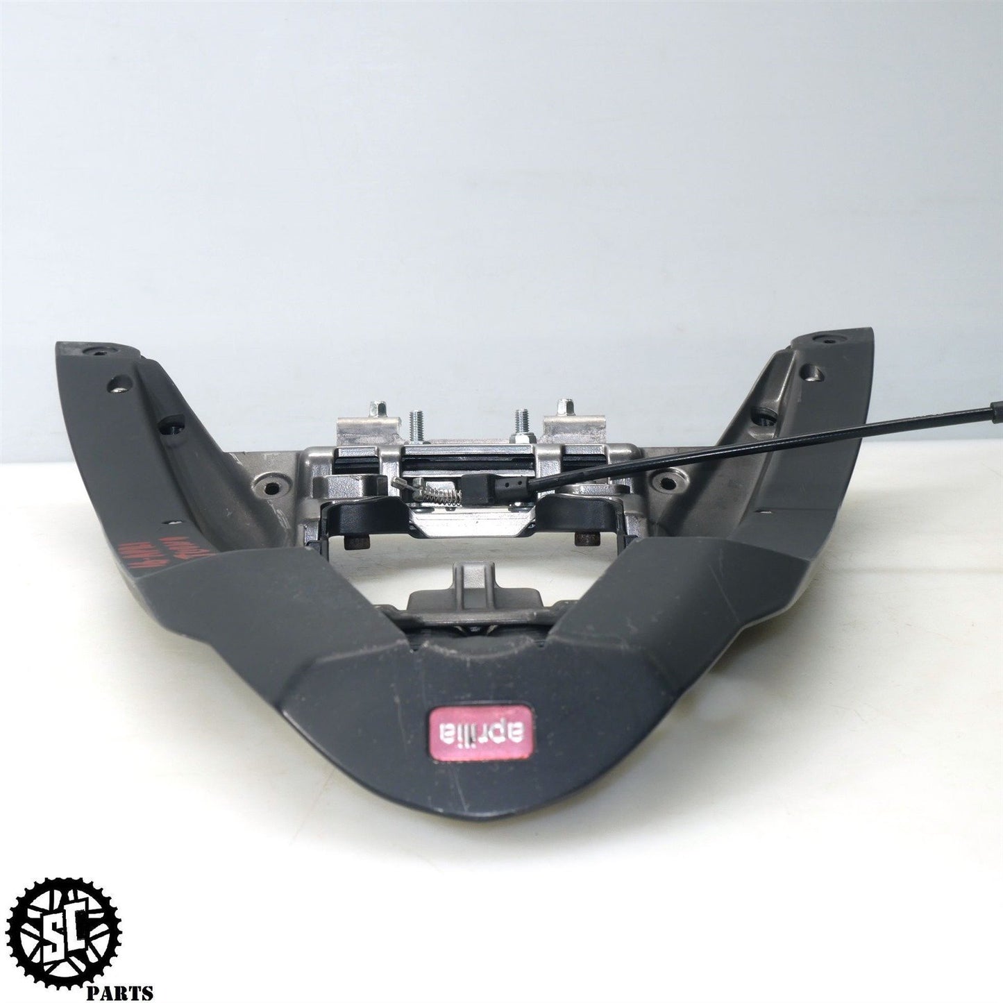 15-18 APRILIA TUONO V4 1100 REAR SUBFRAME SEAT BRACKET LATCH FAIRING A07