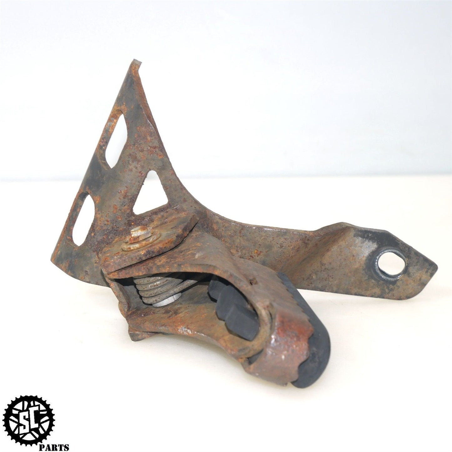 2001-2004 BMW F650GS RIGHT REARSET FRONT FOOT PEG BRACKET B17