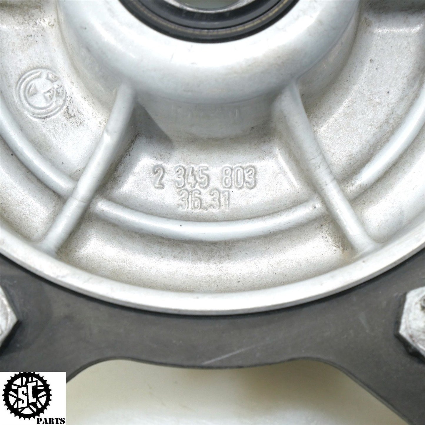 2001-2004 BMW F650GS REAR WHEEL HUB B17