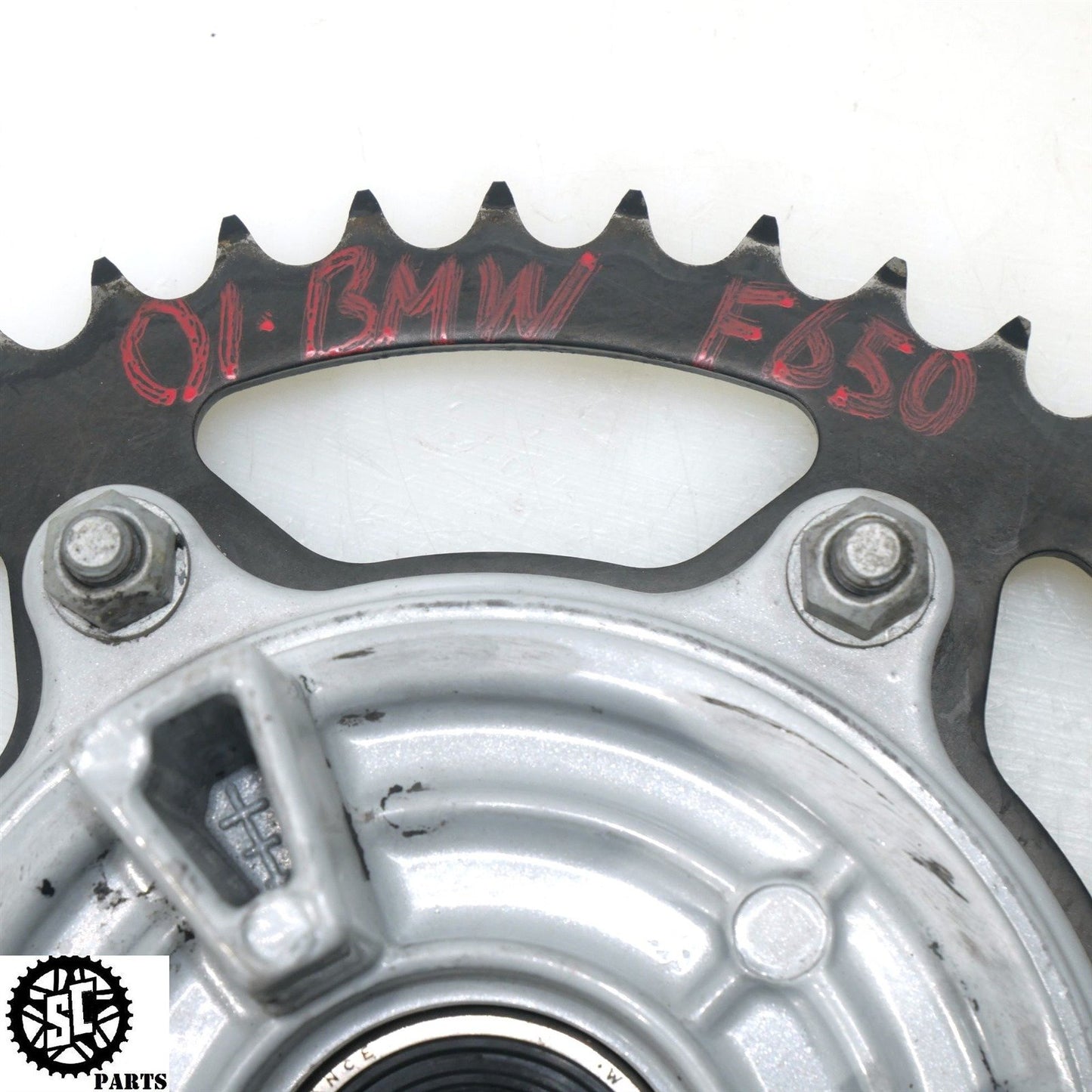 2001-2004 BMW F650GS REAR WHEEL HUB B17