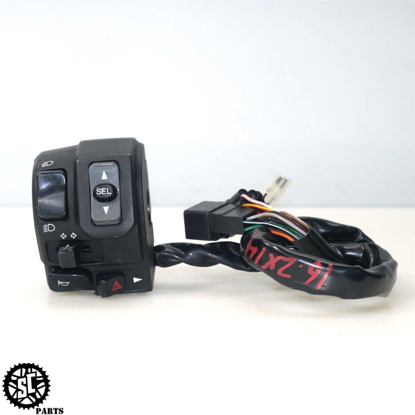 2016 KAWASAKI NINJA ZX14R ZX1400 LEFT CONTROL SWITCH 46091-0331 K41
