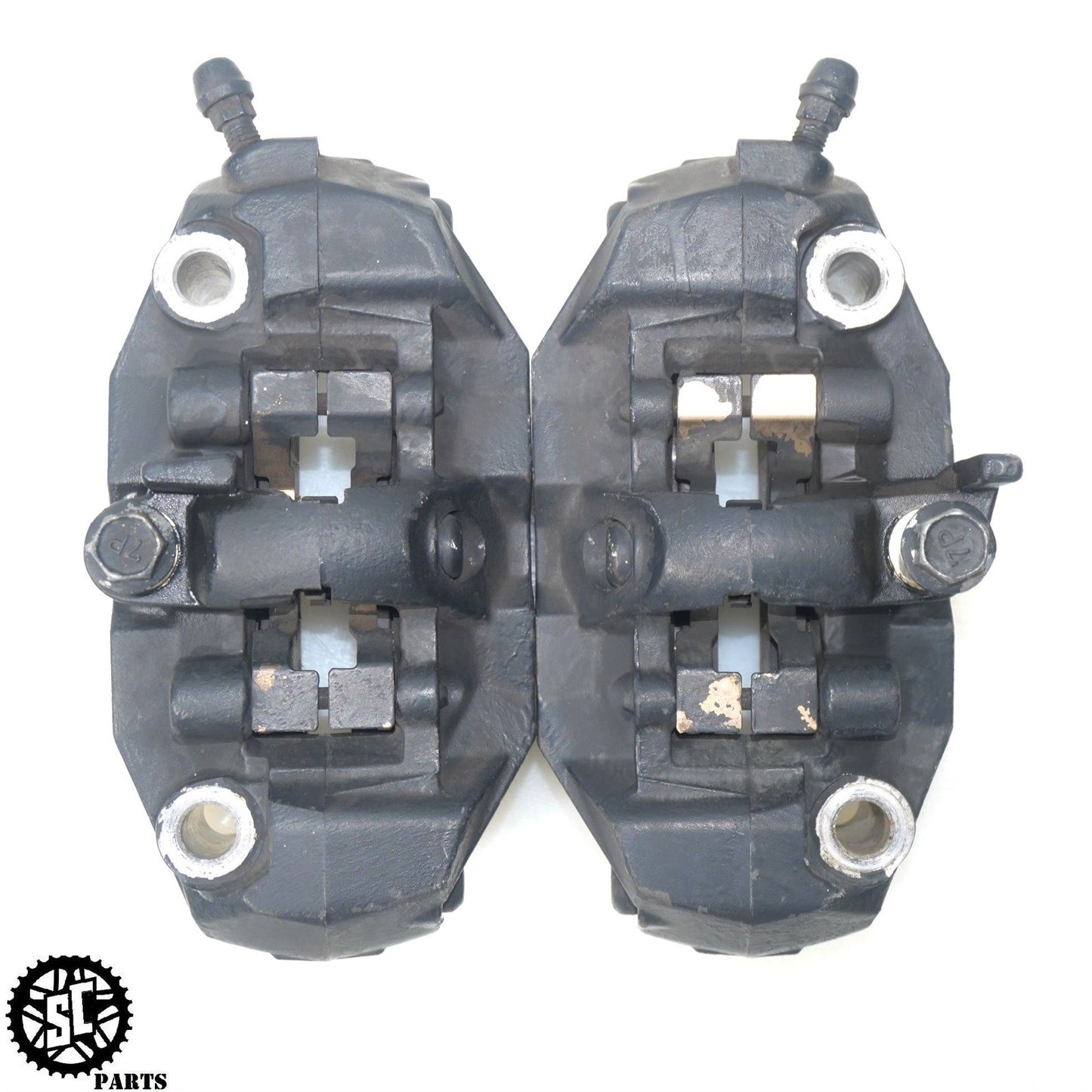06 07 SUZUKI GSXR 600 750 FRONT BRAKE CALIPERS S37