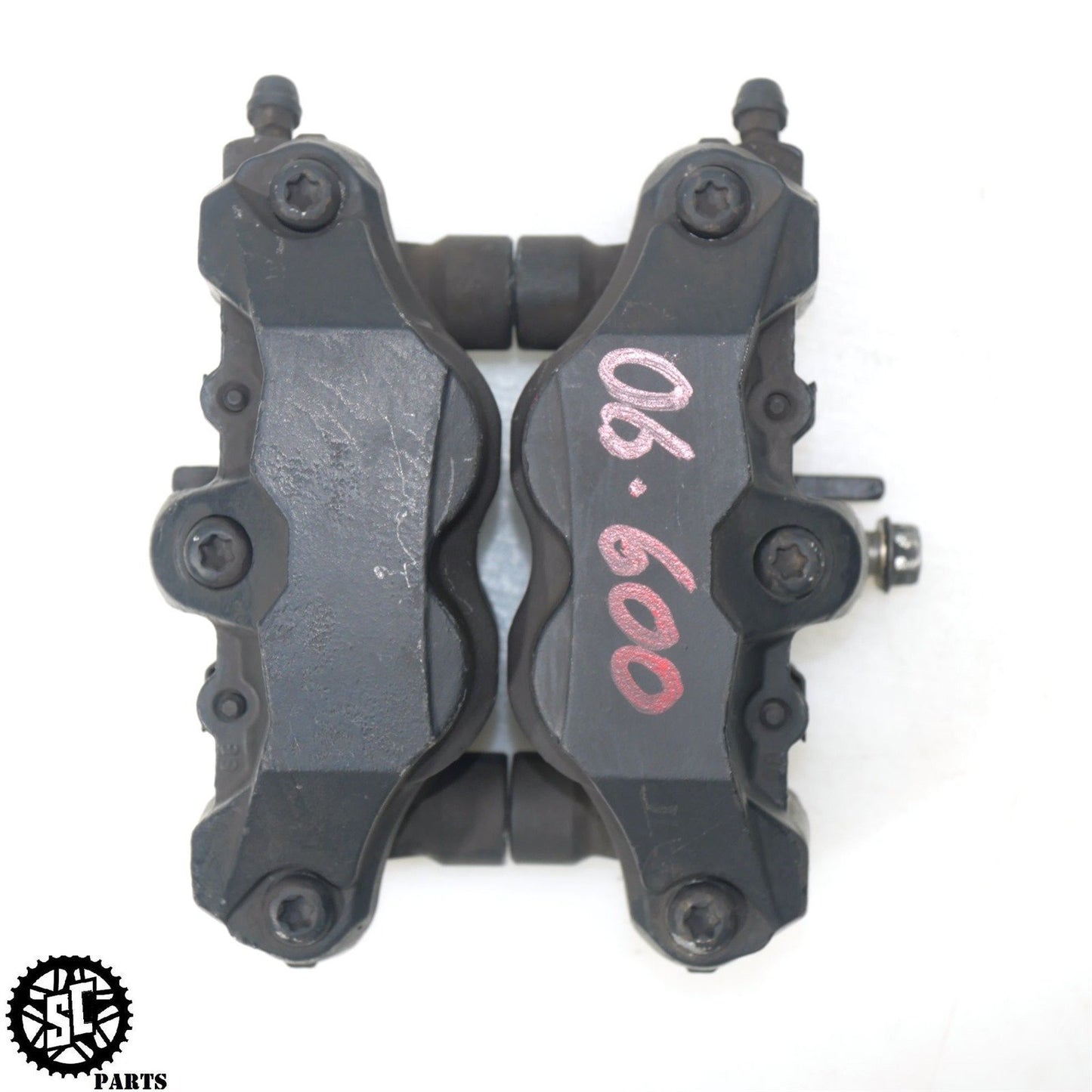 06 07 SUZUKI GSXR 600 750 FRONT BRAKE CALIPERS S37
