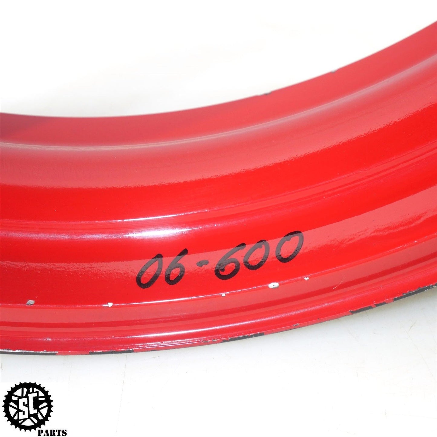 06 07 SUZUKI GSXR 600 750 FRONT WHEEL RIM STRAIGHT S37