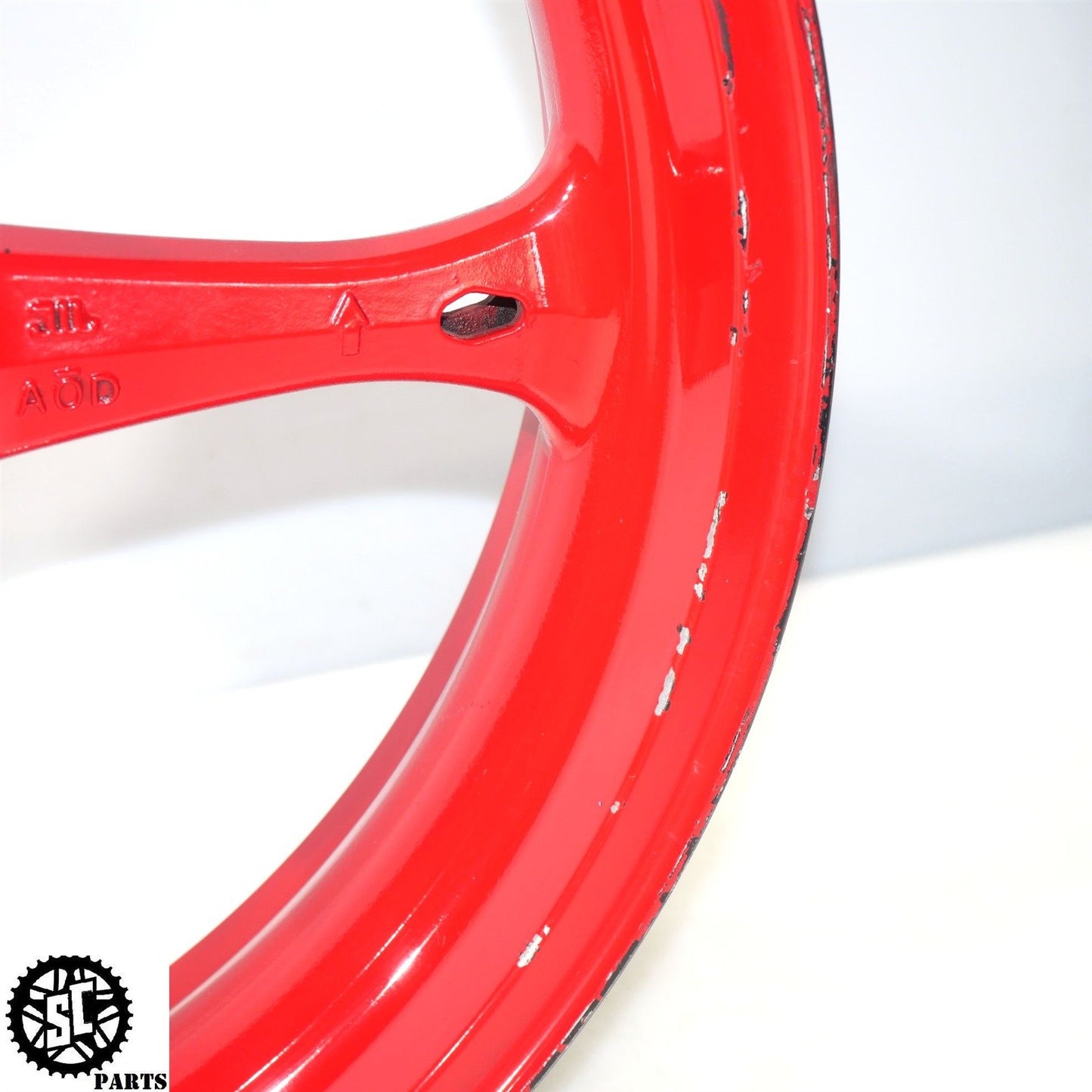 06 07 SUZUKI GSXR 600 750 FRONT WHEEL RIM STRAIGHT S37