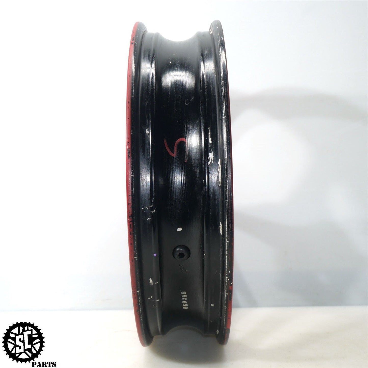 06 07 SUZUKI GSXR 600 750 FRONT WHEEL RIM STRAIGHT S37