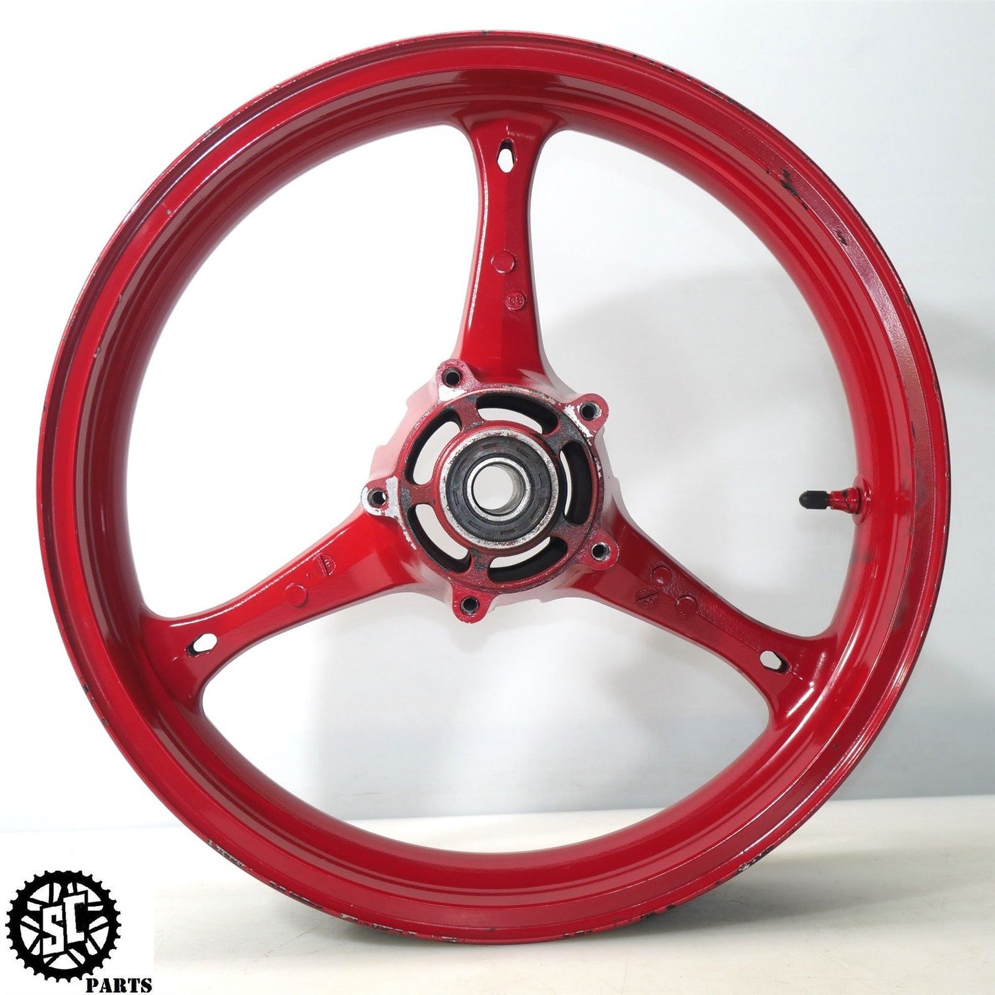 06 07 SUZUKI GSXR 600 750 FRONT WHEEL RIM STRAIGHT S37