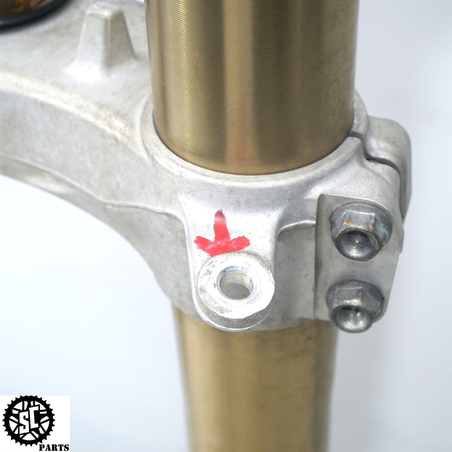06 07 SUZUKI GSXR 600 750 FRONT FORKS STRAIGHT S37
