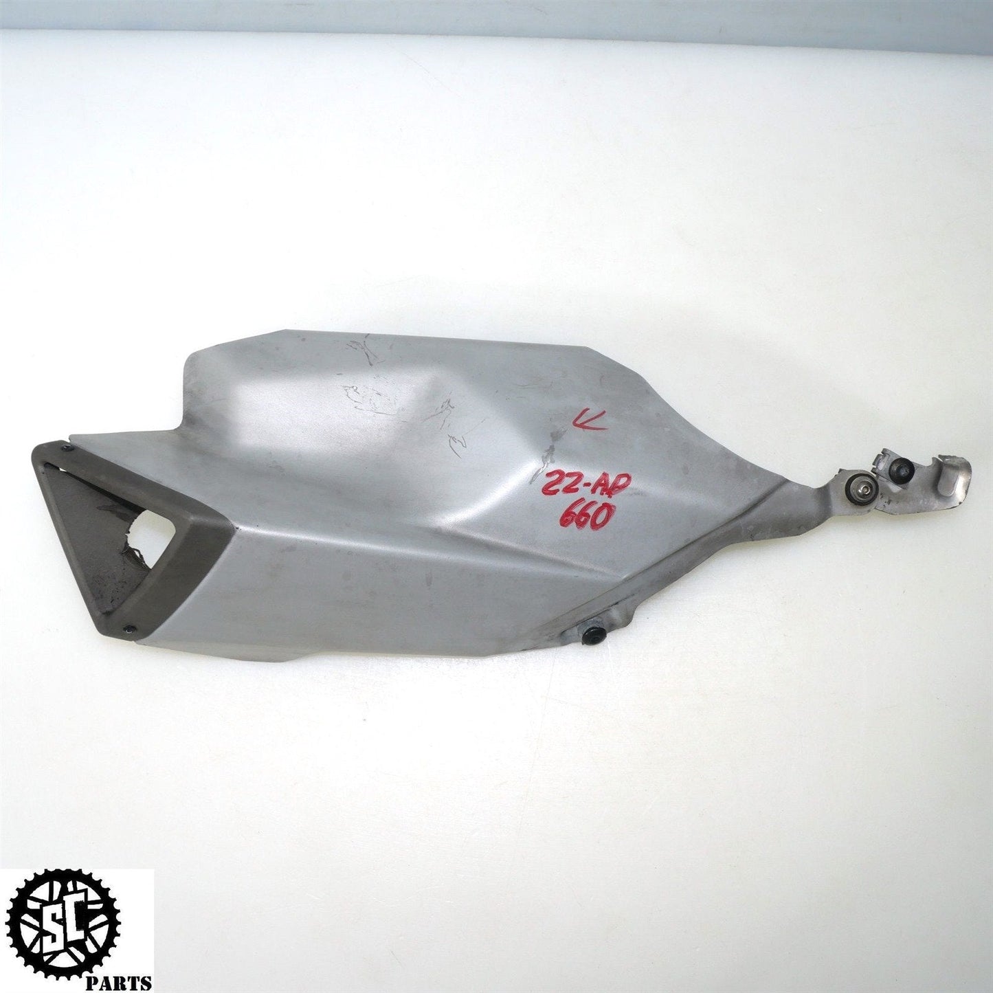 21-23 APRILIA RS660 EXHAUST HEAT SHIELD LEFT RIGHT MUFFLER COVER A08