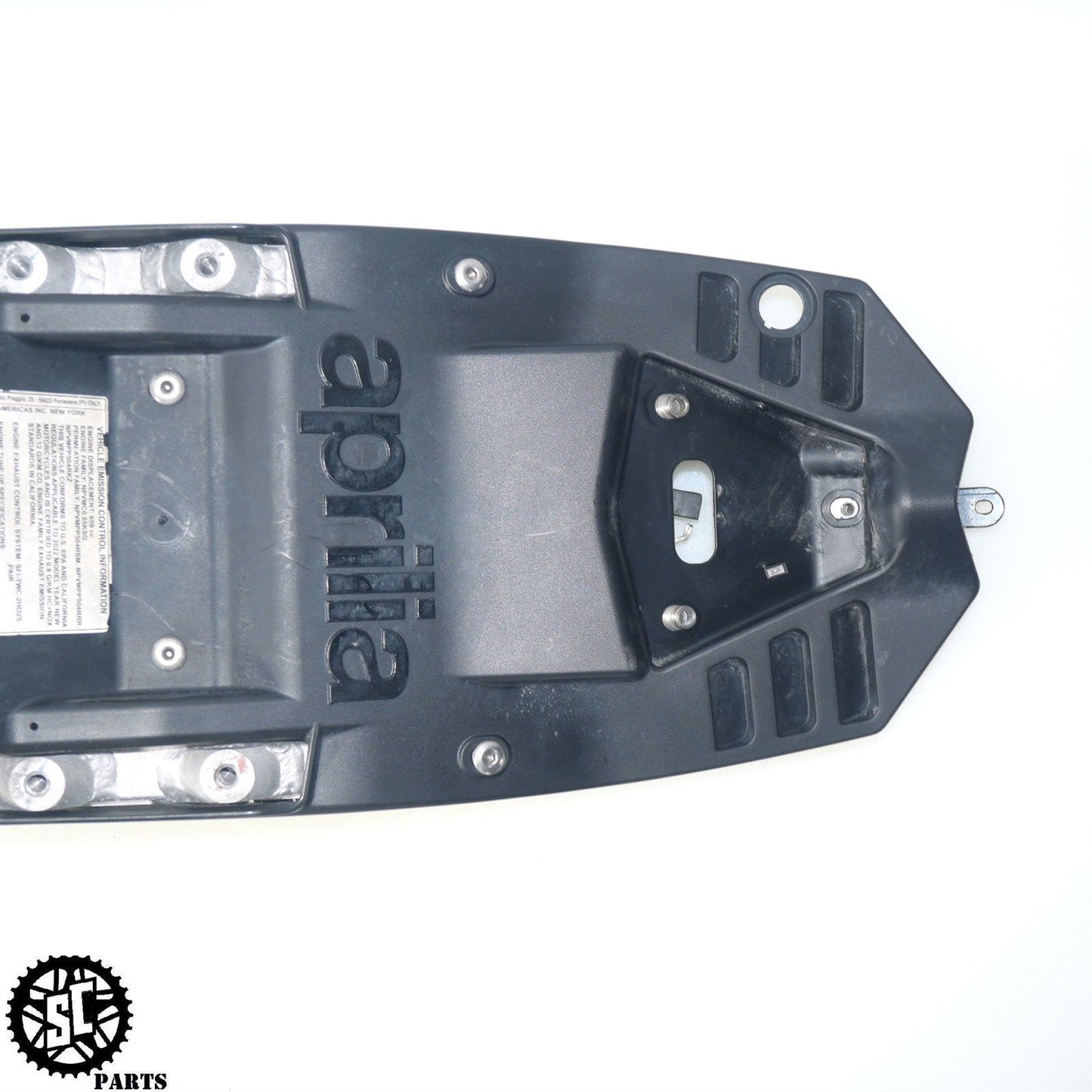 21-23 APRILIA RS660 REAR SUBFRAME TAIL BATTERY TRAY 2B008726 A08