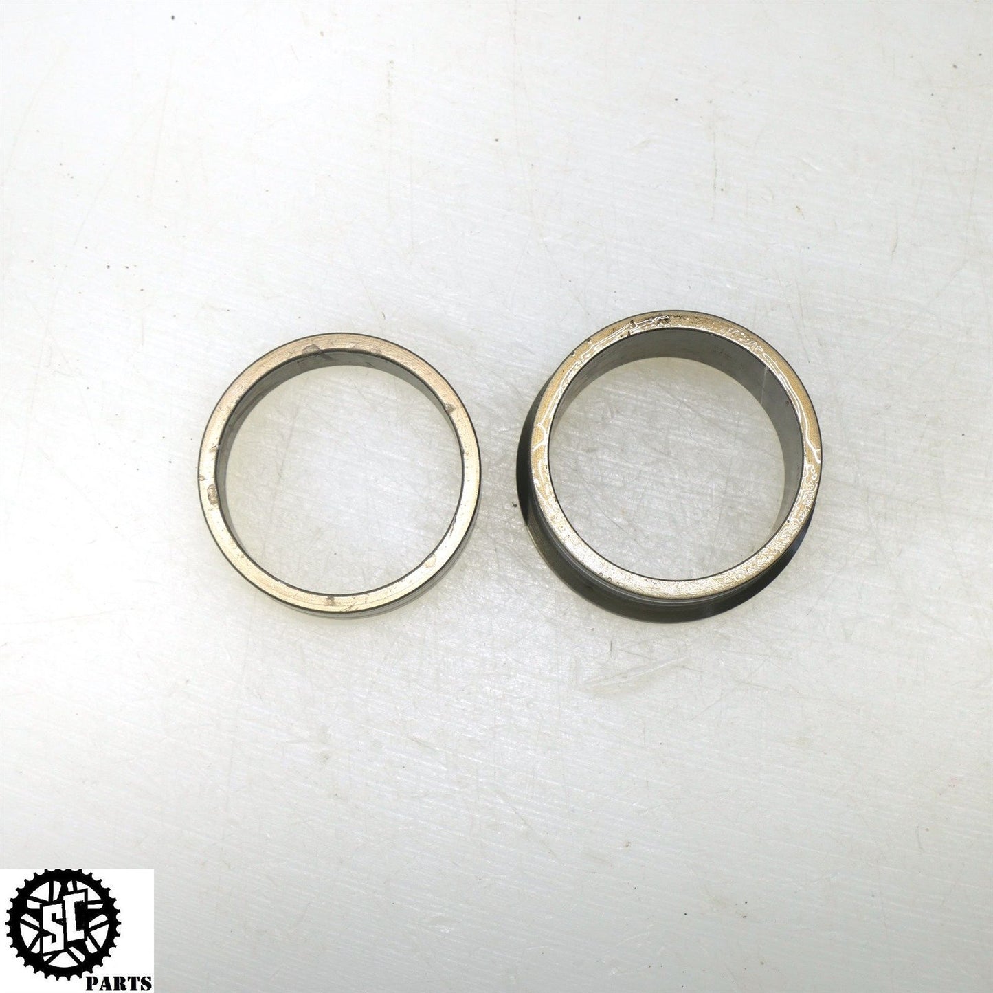 2010 KTM 990 ADVENTURE R REAR WHEEL AXLE SPACERS 60110013000 60110012000 KT10