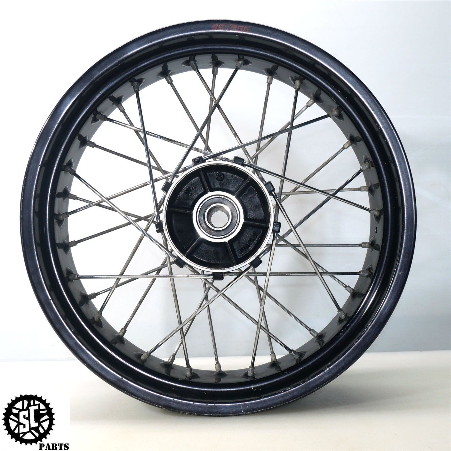 2010 KTM 990 ADVENTURE R BEHR REAR WHEEL RIM STRAIGHT KT10