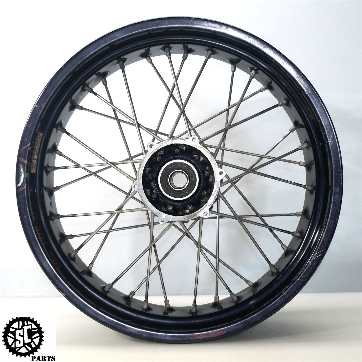 2010 KTM 990 ADVENTURE R BEHR REAR WHEEL RIM STRAIGHT KT10
