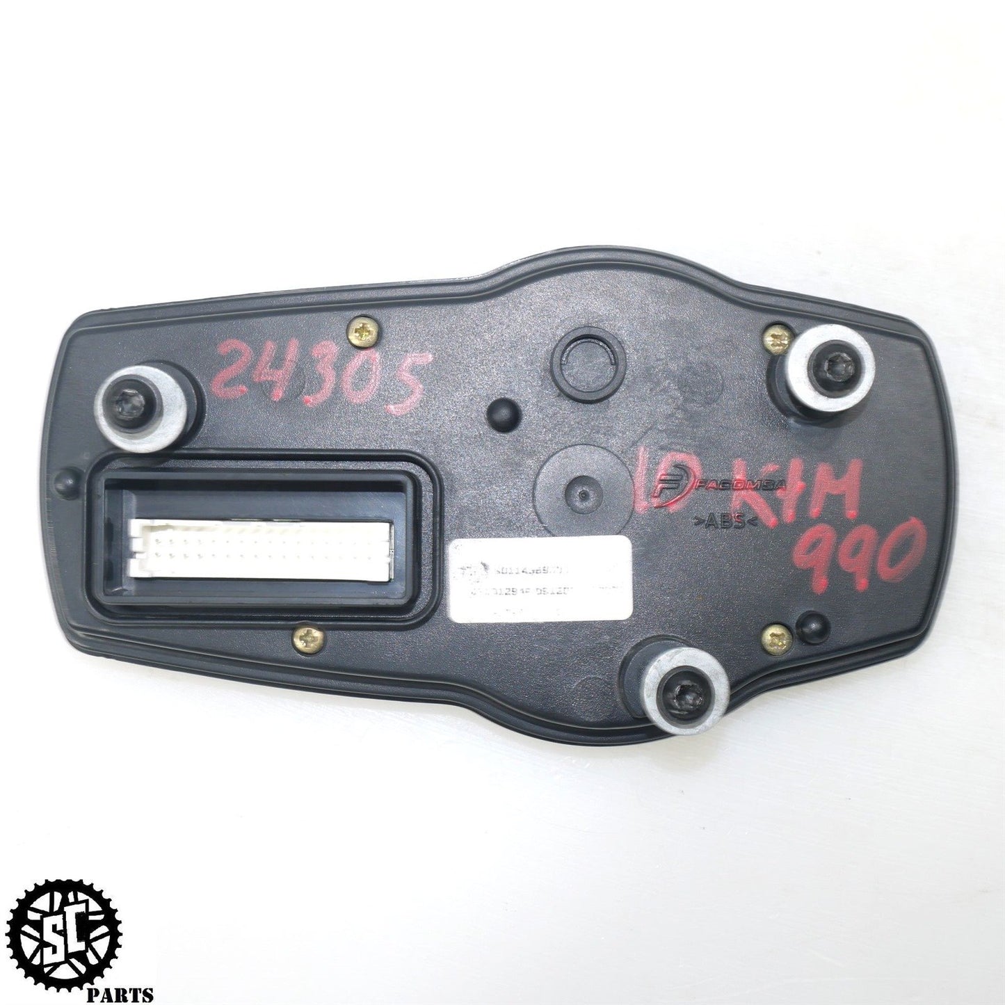 10-12 KTM 990 ADVENTURE R SPEEDOMETER INSTRUMENT GAUGE CLUSTER 60114069200 KT10