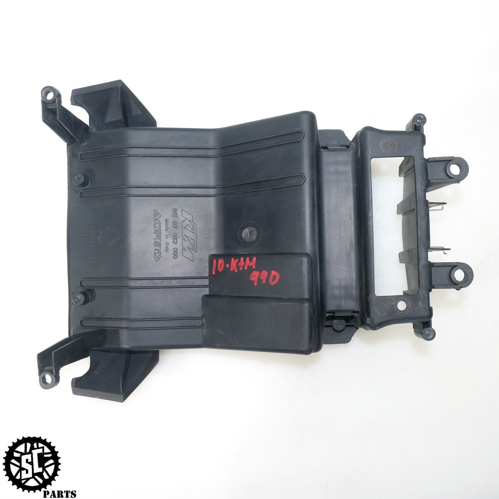 2010 KTM 990 ADVENTURE R STORAGE BOX UNDER TAIL TRAY