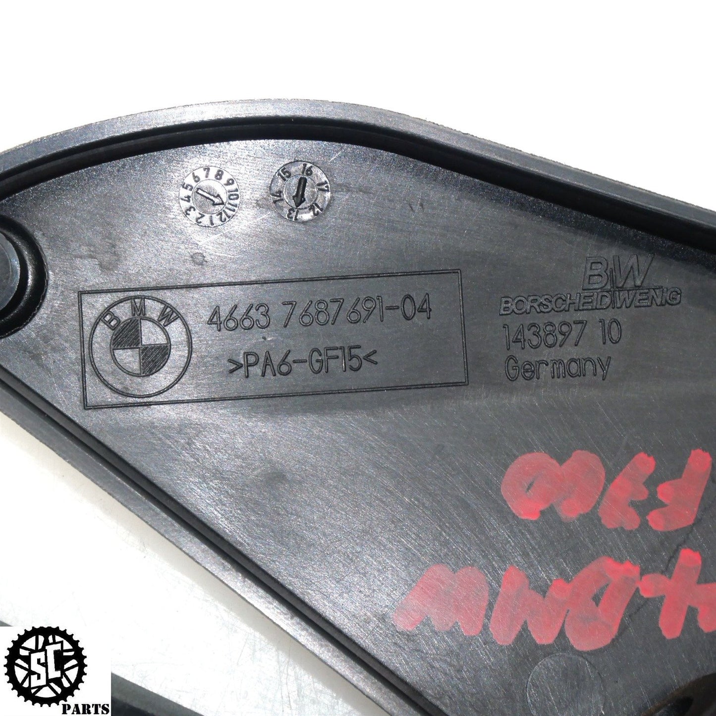 13-18 BMW F800GS SIDE FAIRING FRAME COVER LEFT RIGHT 46637687691 46637687692 B26