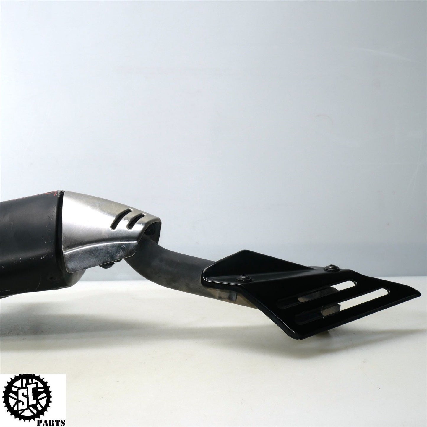 07 SUZUKI GSXR 1000 SLIP ON EXHAUST PIPE MUFFLER HEAT SHIELD S73