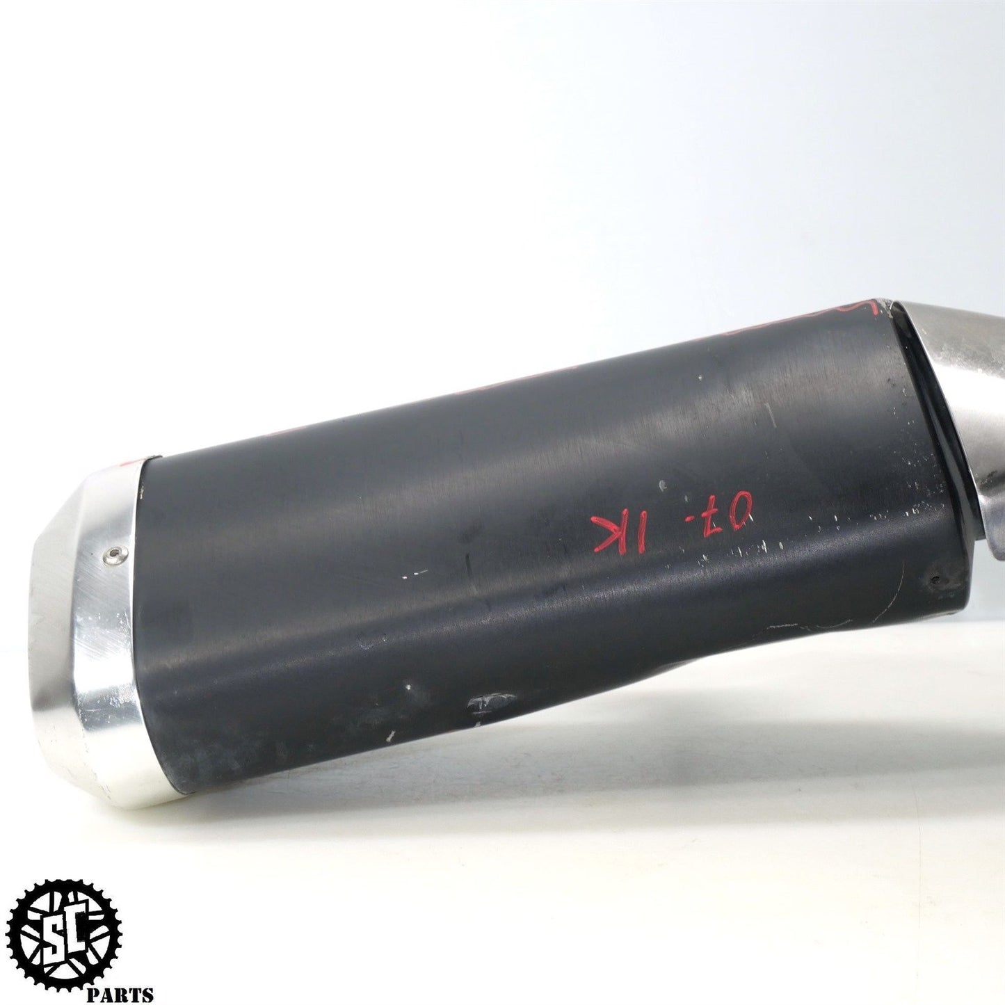07 SUZUKI GSXR 1000 SLIP ON EXHAUST PIPE MUFFLER HEAT SHIELD S73
