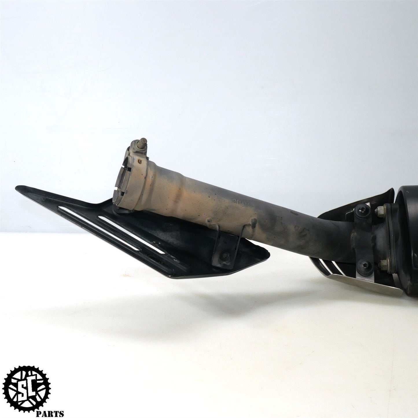 07 SUZUKI GSXR 1000 SLIP ON EXHAUST PIPE MUFFLER HEAT SHIELD S73