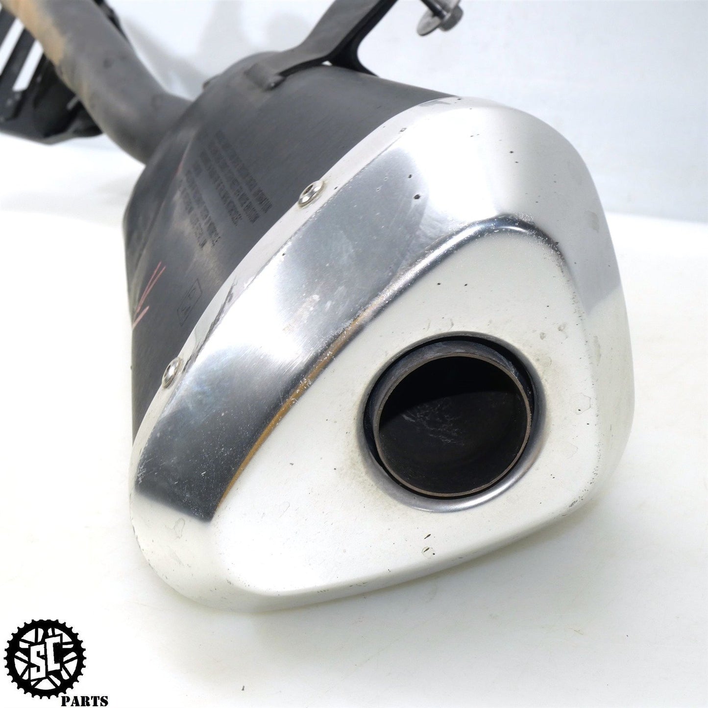 07 SUZUKI GSXR 1000 SLIP ON EXHAUST PIPE MUFFLER HEAT SHIELD S73