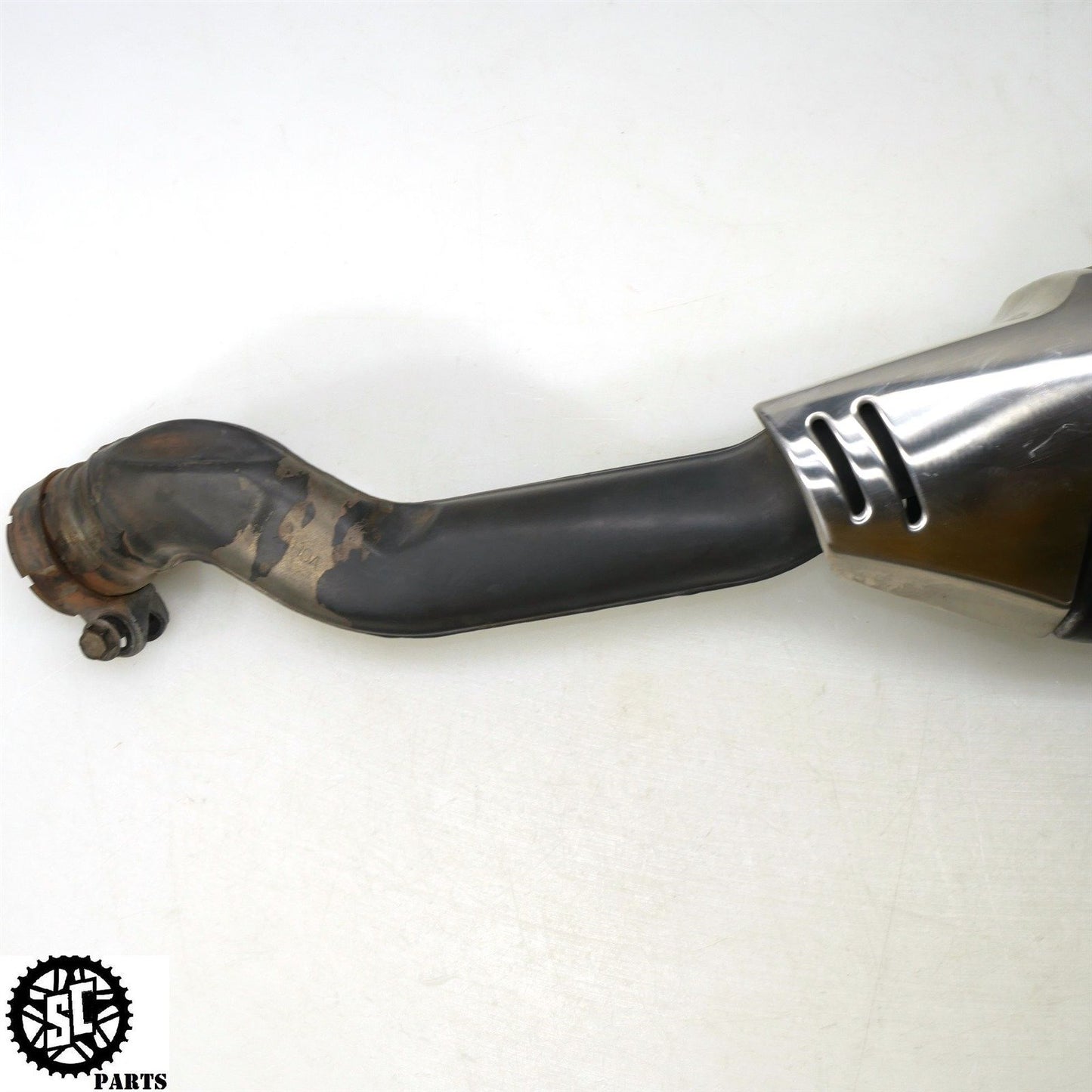 07 SUZUKI GSXR 1000 SLIP ON EXHAUST PIPE MUFFLER HEAT SHIELD S73