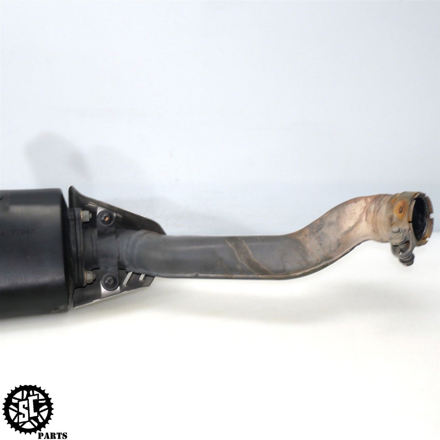 07 SUZUKI GSXR 1000 SLIP ON EXHAUST PIPE MUFFLER HEAT SHIELD S73