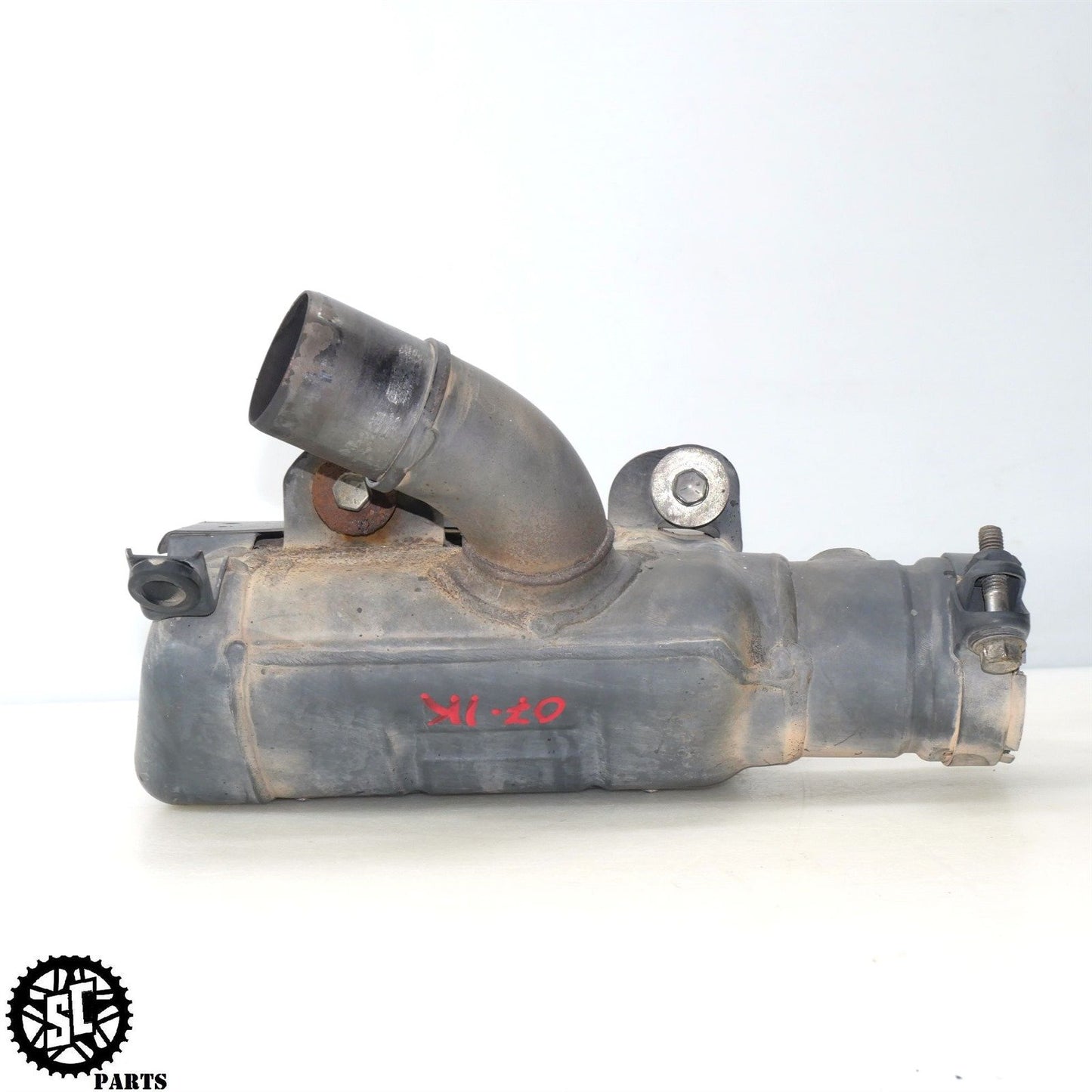07 08 SUZUKI GSXR 1000 MID PIPE MIDDLE EXHAUST S73