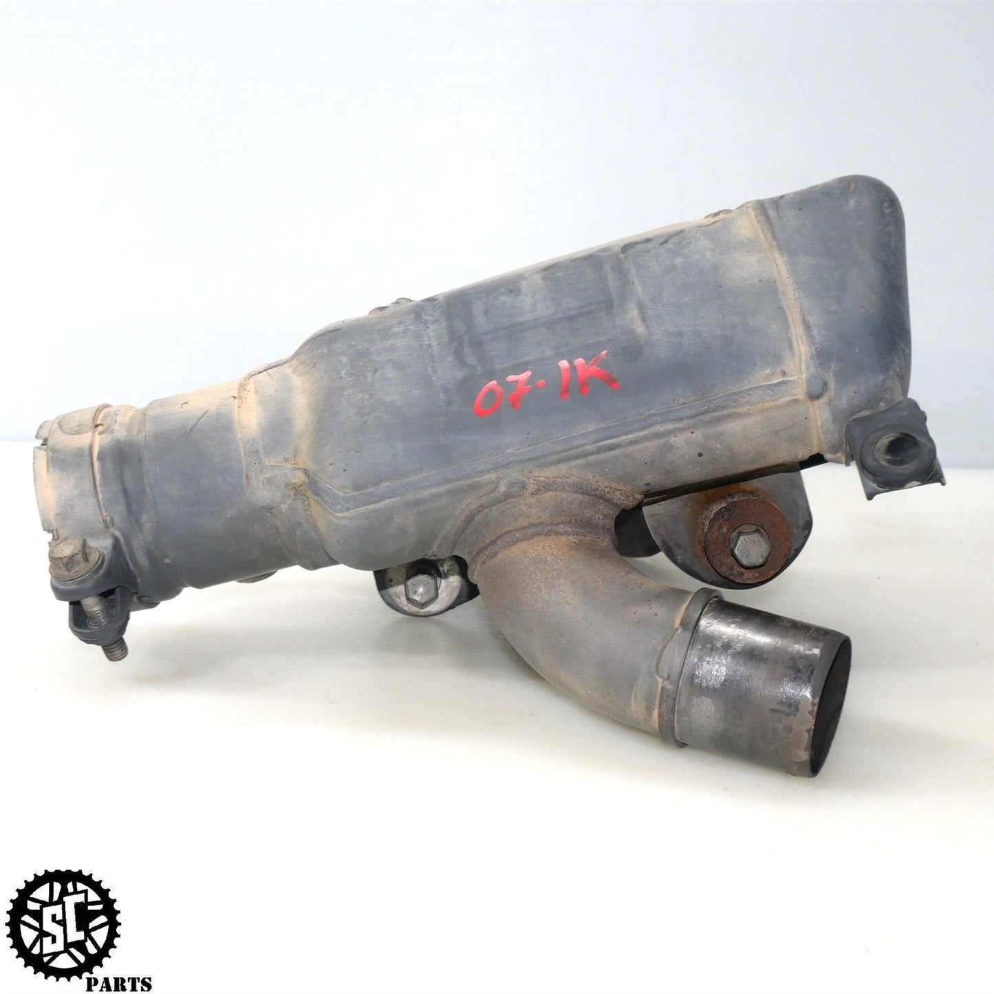 07 08 SUZUKI GSXR 1000 MID PIPE MIDDLE EXHAUST S73
