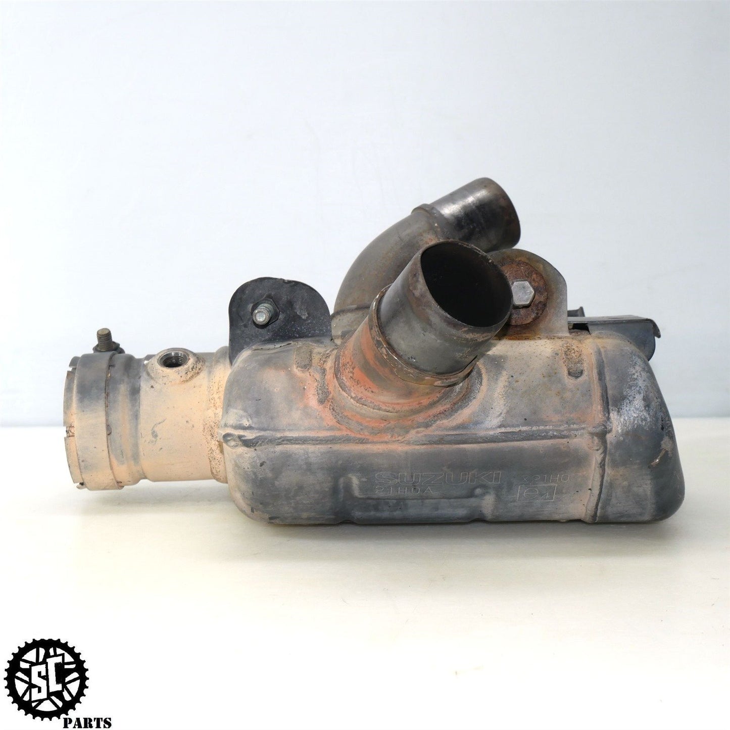 07 08 SUZUKI GSXR 1000 MID PIPE MIDDLE EXHAUST S73