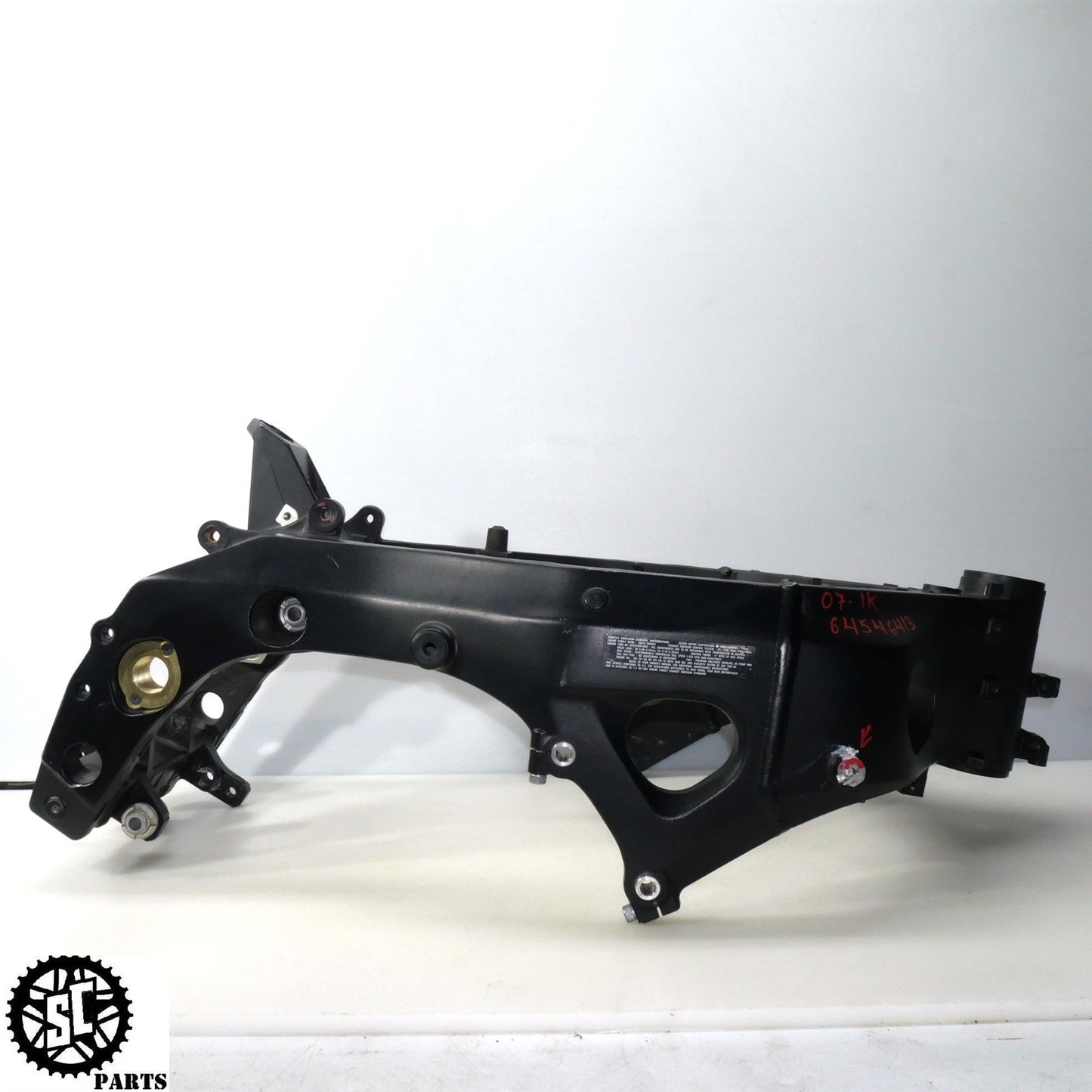 07 08 SUZUKI GSXR 1000 FRAME CHASSIS *S* S73