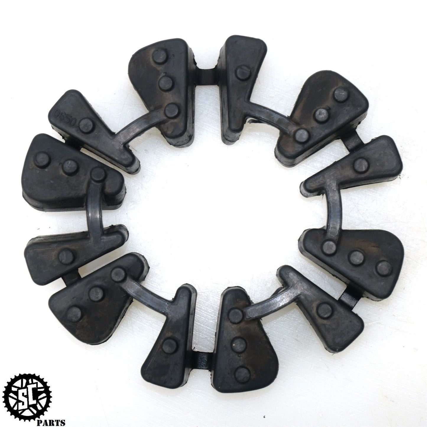 13-17 TRIUMPH DAYTONA 675 R CUSH DRIVE RUBBERS T31
