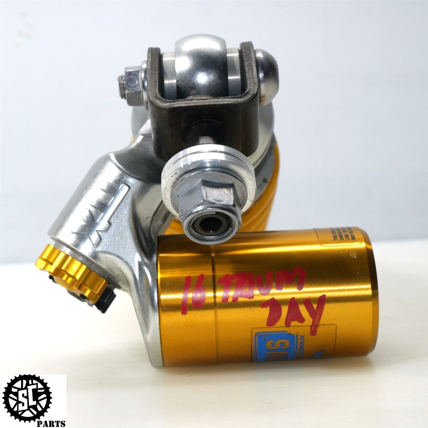 13-17 TRIUMPH DAYTONA 675 R OHLINS TTX REAR SHOCK SUSPENSION T2053603 T31