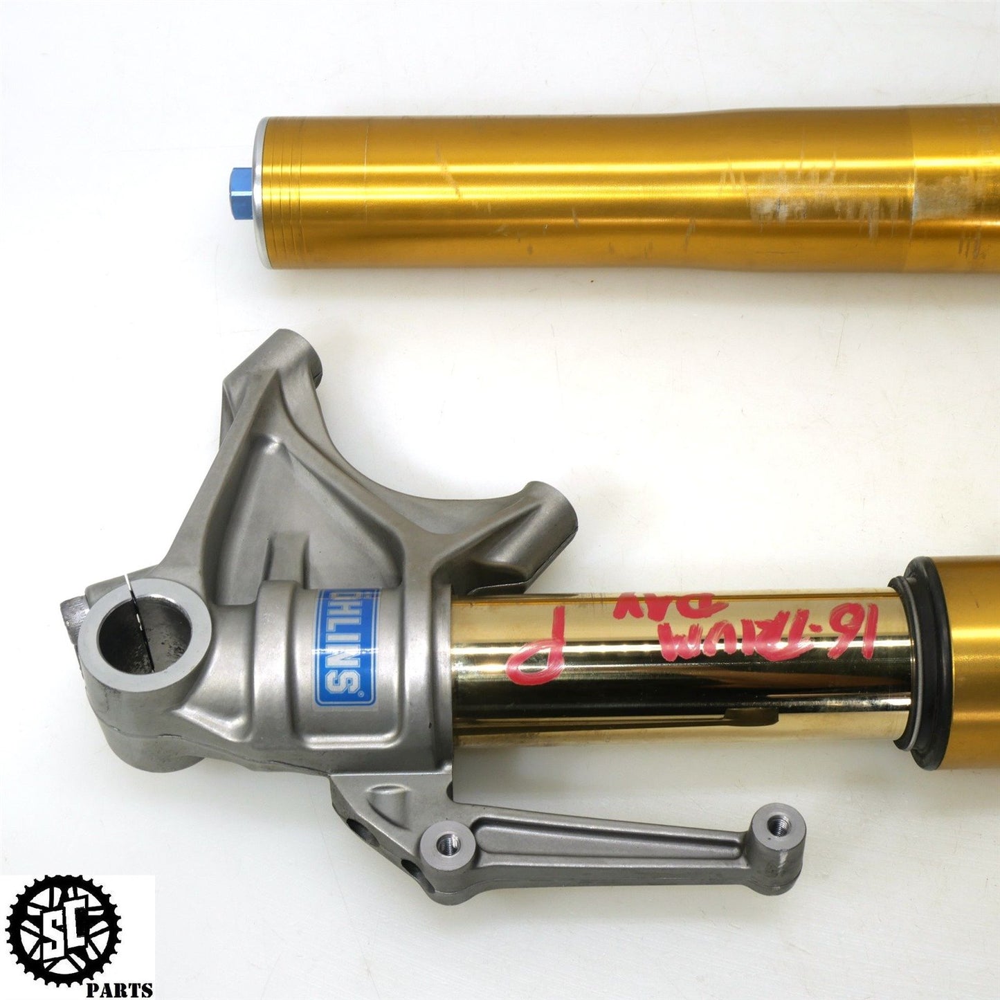 13-17 TRIUMPH DAYTONA 675 R OHLINS FRONT FORKS TUBES SB T31