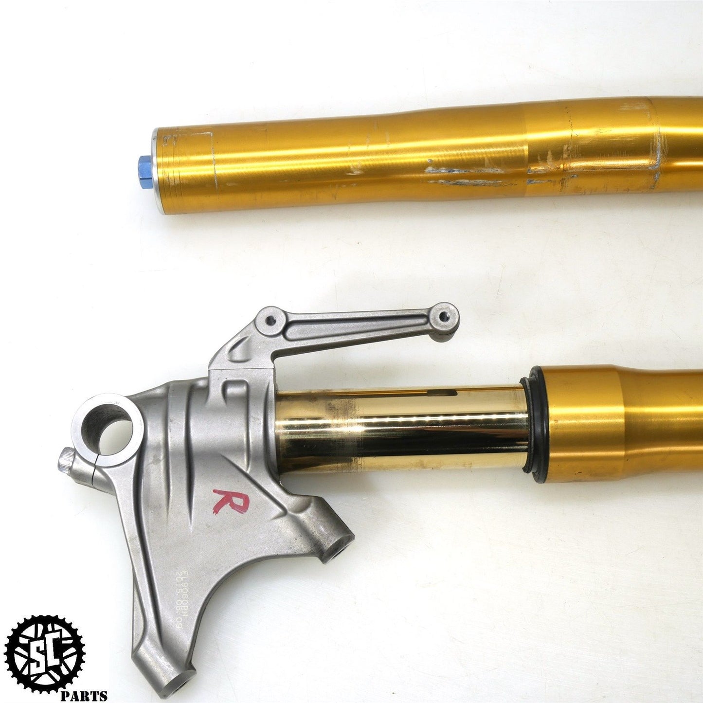 13-17 TRIUMPH DAYTONA 675 R OHLINS FRONT FORKS TUBES SB T31
