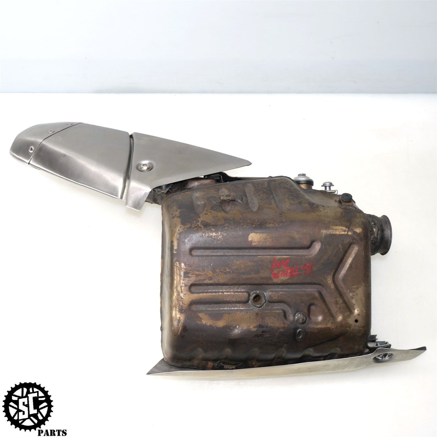 13-17 TRIUMPH DAYTONA 675 R EXHAUST PIPE MUFFLER SLIP ON T31
