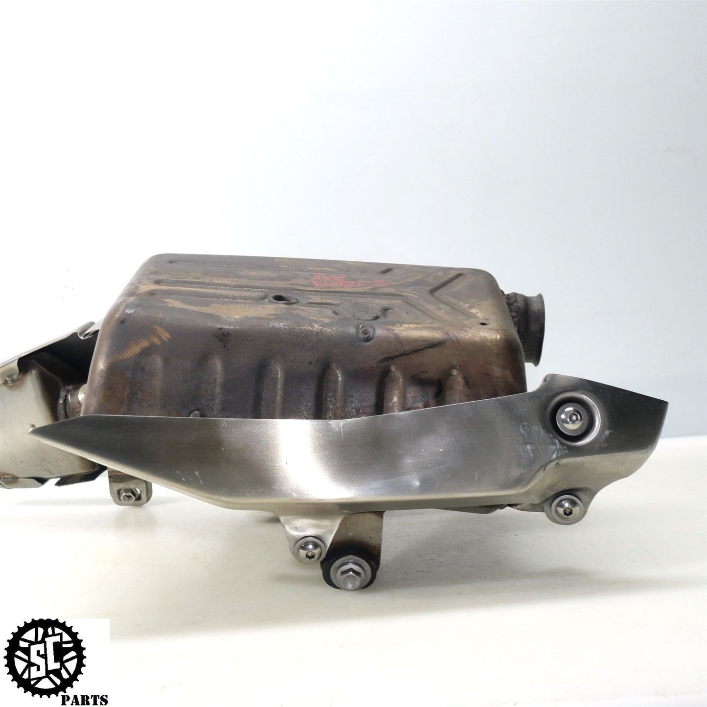 13-17 TRIUMPH DAYTONA 675 R EXHAUST PIPE MUFFLER SLIP ON T31