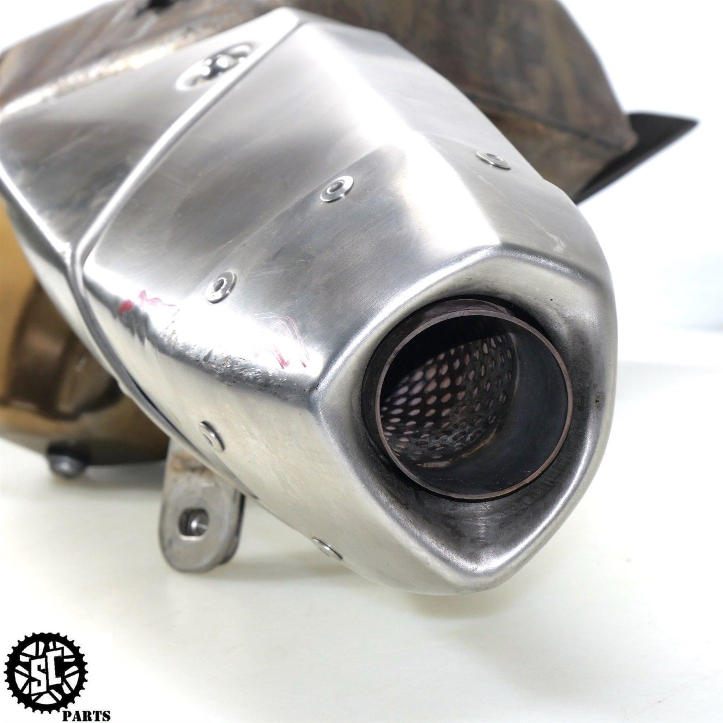 13-17 TRIUMPH DAYTONA 675 R EXHAUST PIPE MUFFLER SLIP ON T31