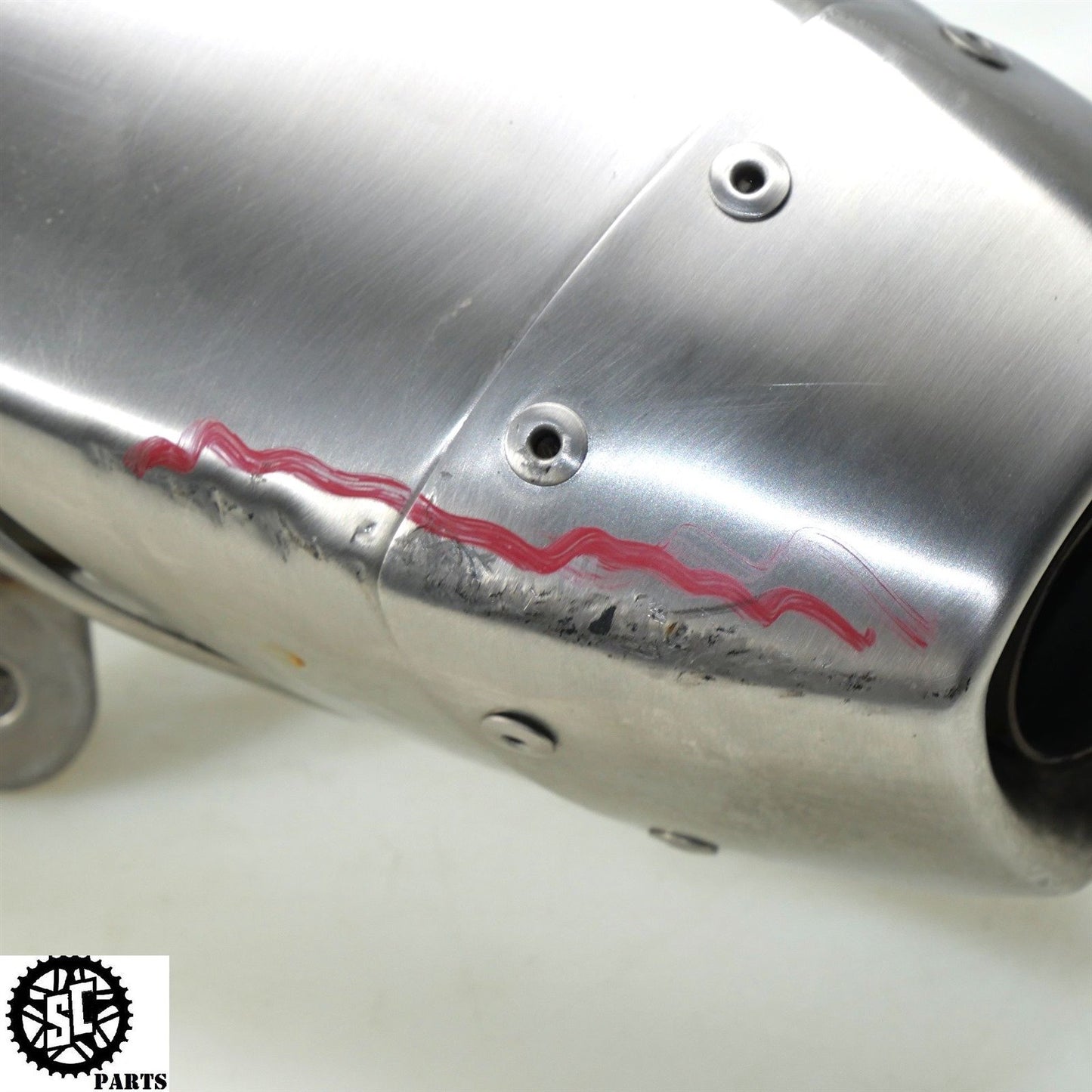 13-17 TRIUMPH DAYTONA 675 R EXHAUST PIPE MUFFLER SLIP ON T31