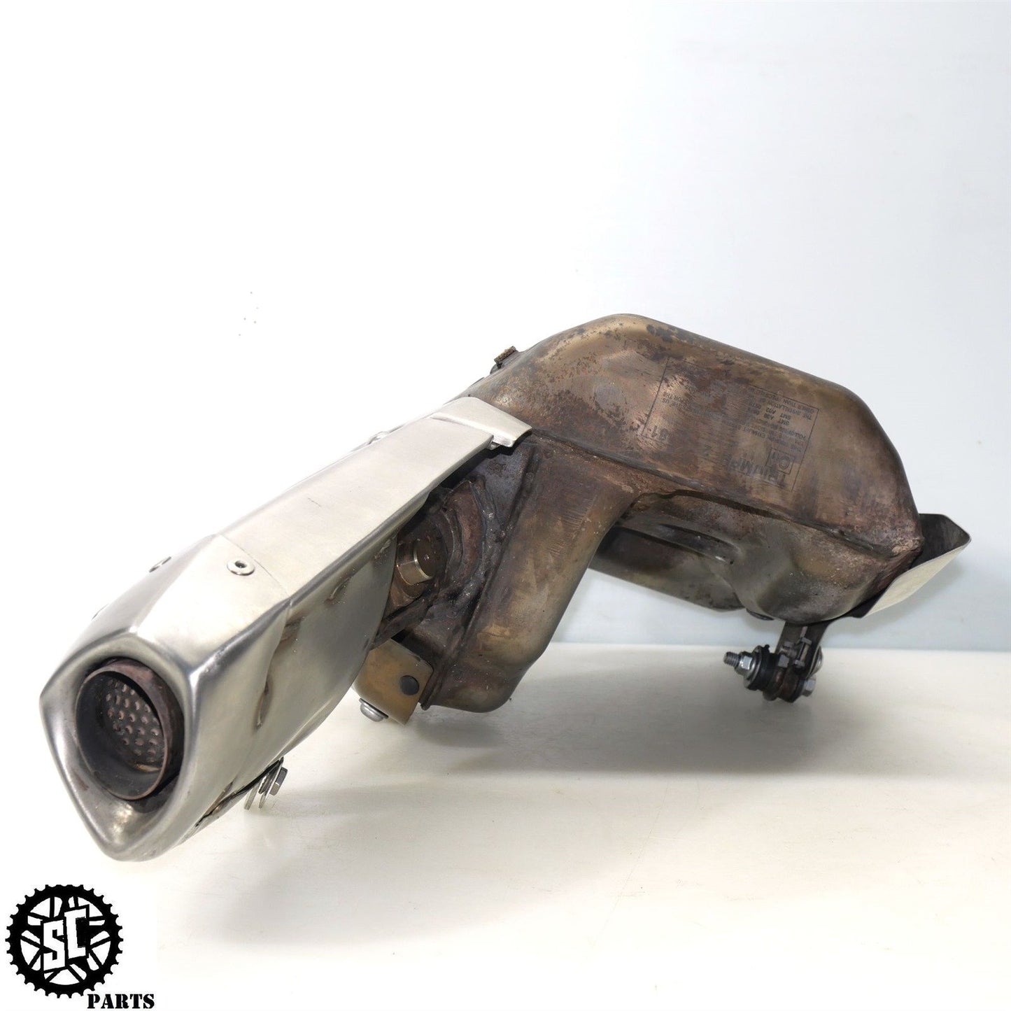 13-17 TRIUMPH DAYTONA 675 R EXHAUST PIPE MUFFLER SLIP ON T31