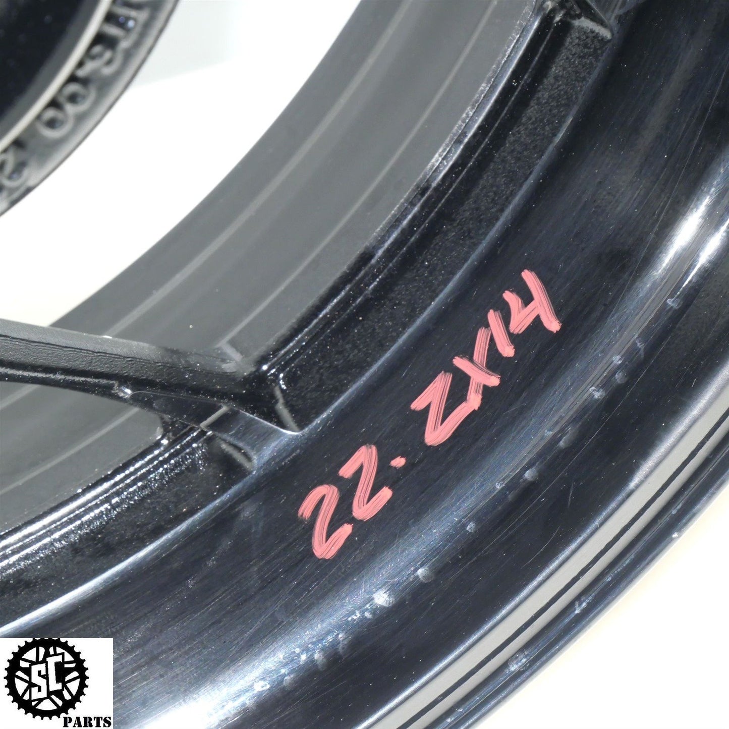 2022 16-23 KAWASAKI NINJA ZX14R REAR WHEEL RIM SB K55