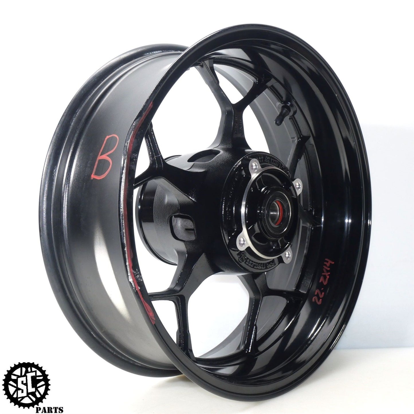2022 16-23 KAWASAKI NINJA ZX14R REAR WHEEL RIM SB K55