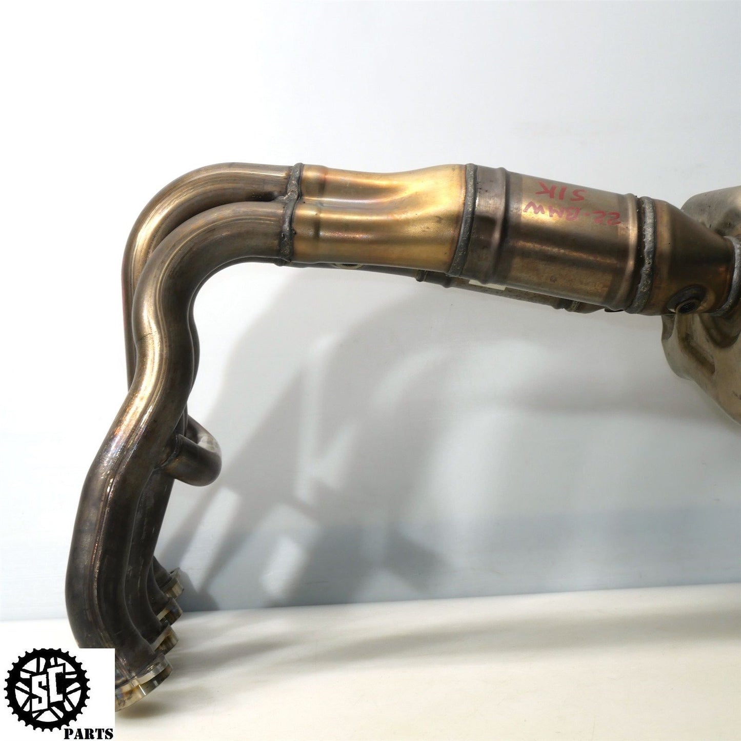 20-23 BMW S1000RR M EXHAUST HEADER MANIFOLD PIPE 77118560131 B32
