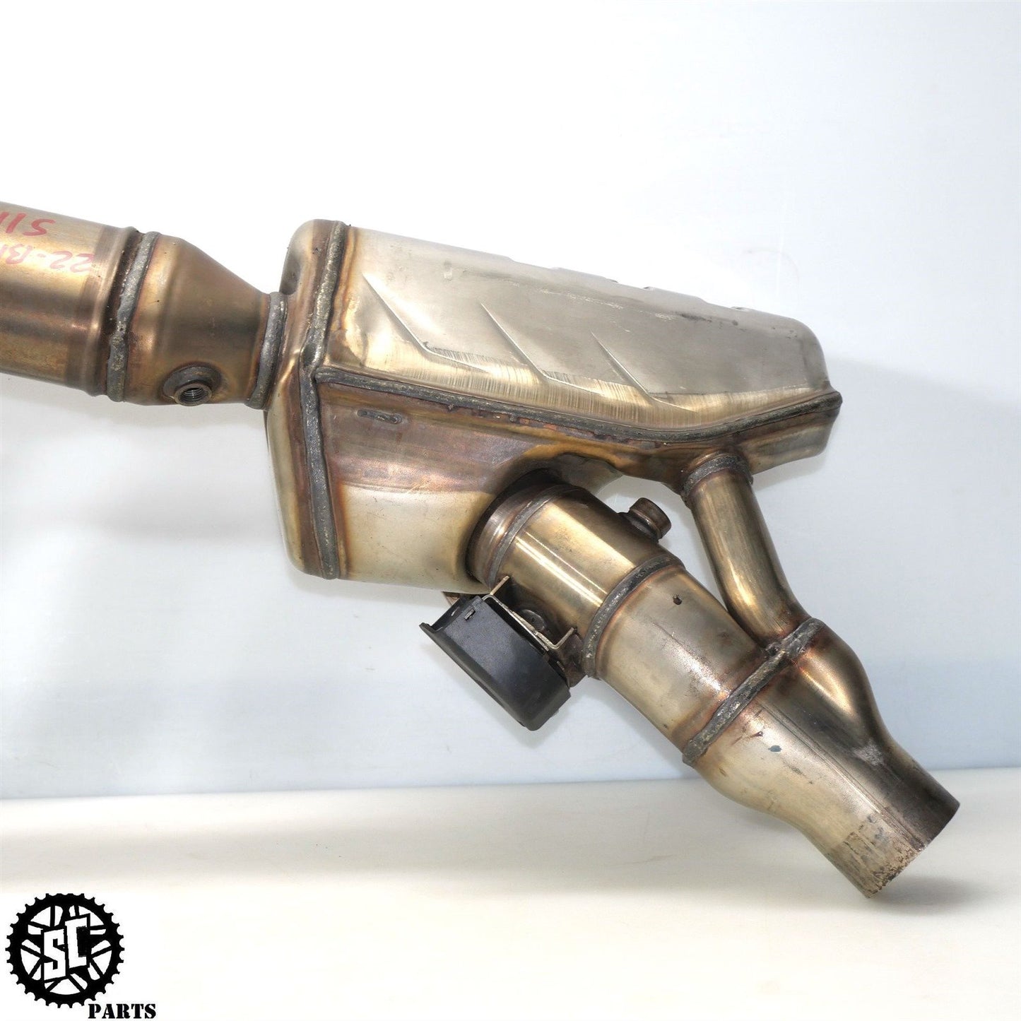 20-23 BMW S1000RR M EXHAUST HEADER MANIFOLD PIPE 77118560131 B32