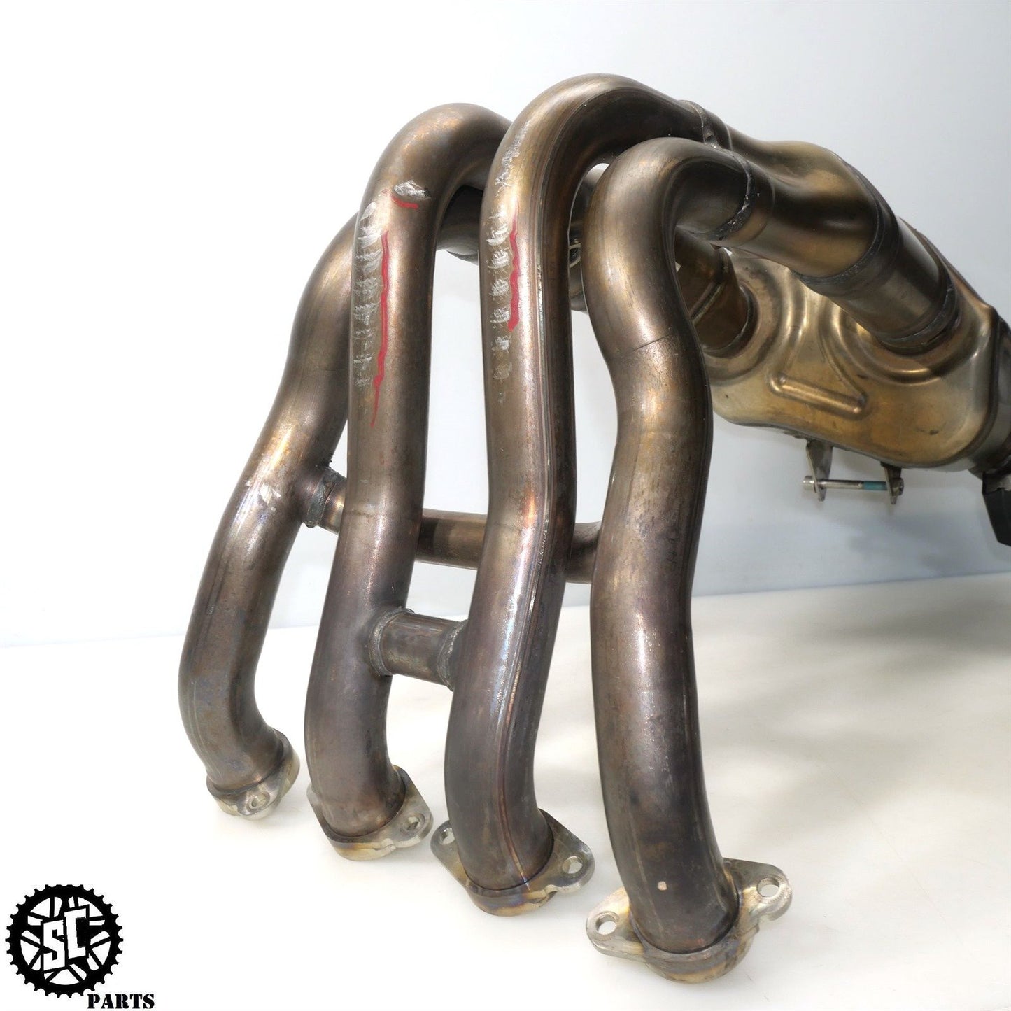 20-23 BMW S1000RR M EXHAUST HEADER MANIFOLD PIPE 77118560131 B32