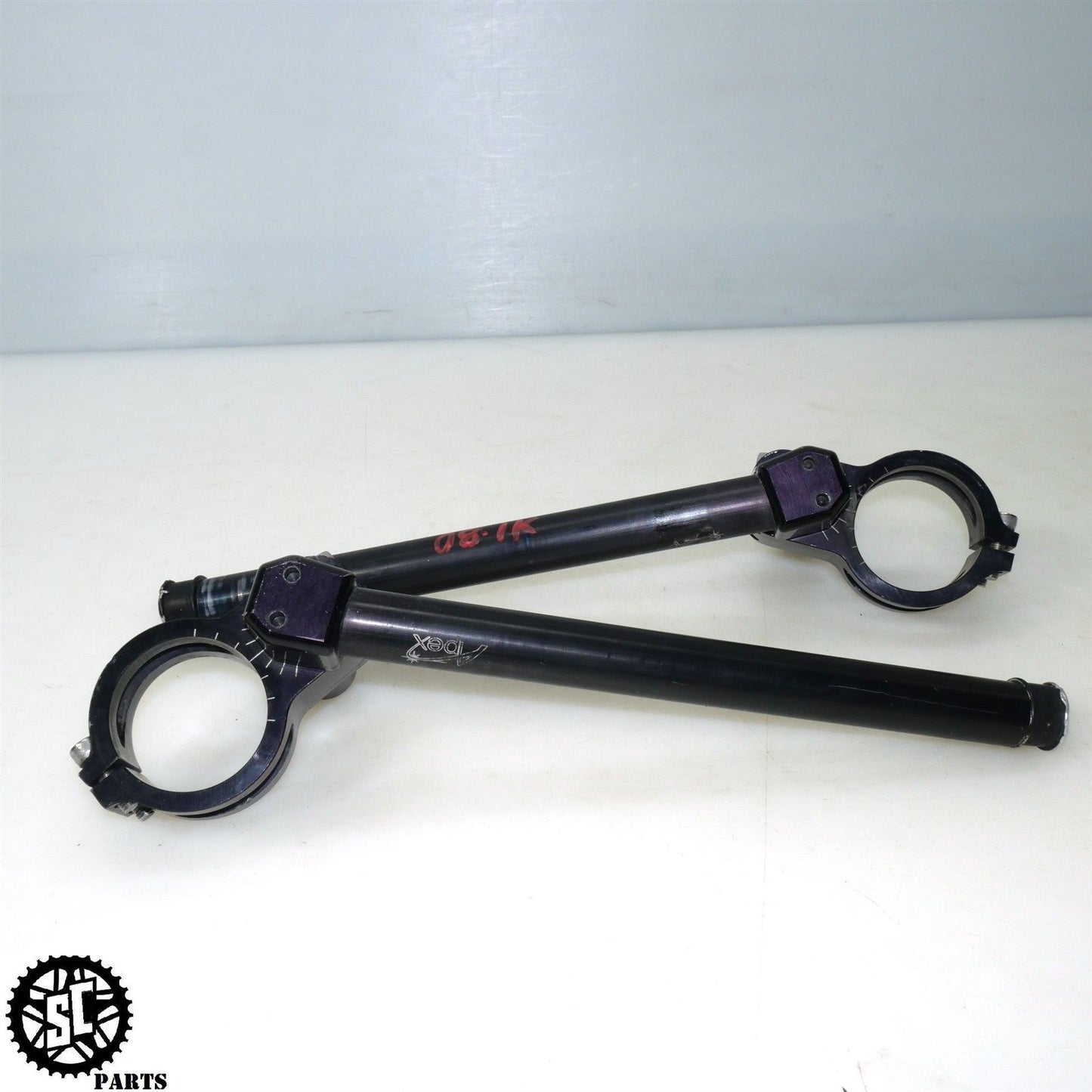 2008 SUZUKI GSXR 1000 APEX ADJUSTABLE CLIP ON HANDLEBAR S50