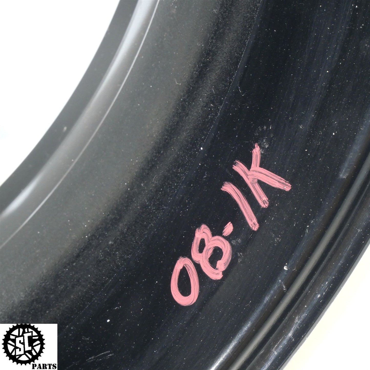 2008 SUZUKI GSXR 1000 REAR WHEEL RIM STRAIGHT S50